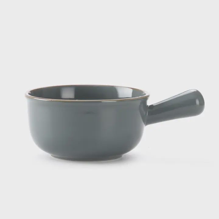 Vikko Alpine Serving Bowl With Single Handle, Colour: blue