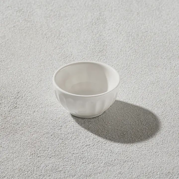 Mini White Round Appetizer / Dip Bowl