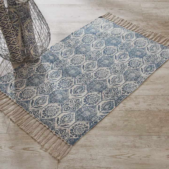 Mosaic Tile Printed Rug