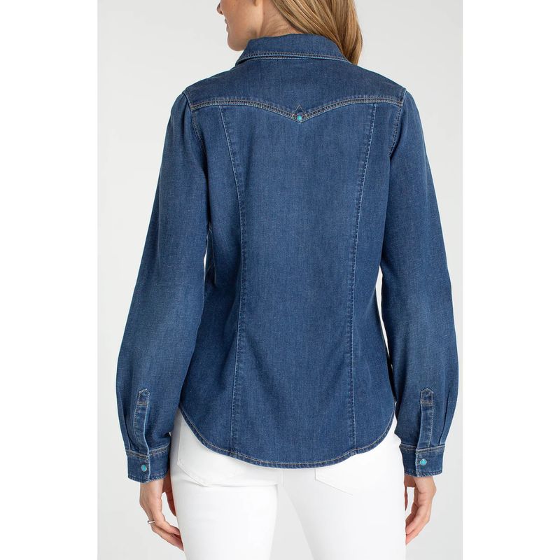 Liverpool Western Slim Wilder Jean Shirt