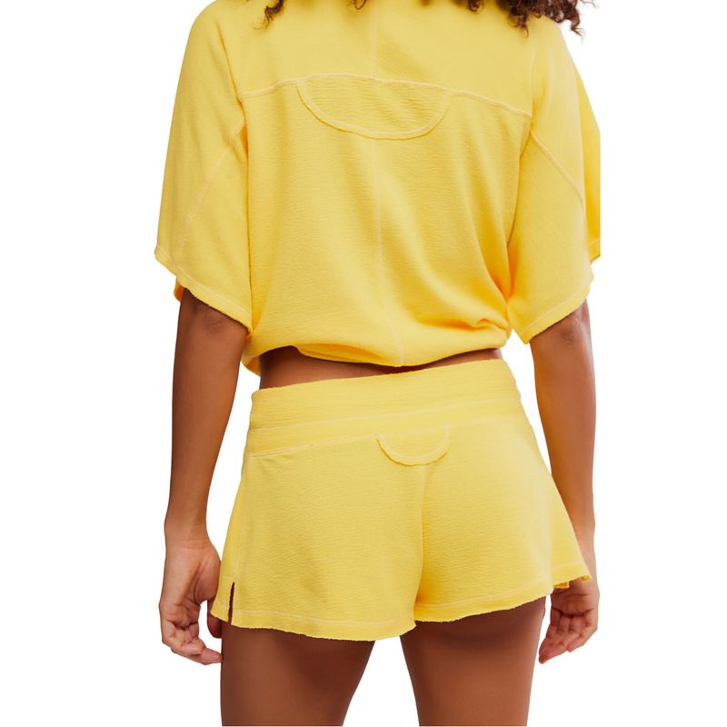 Free People Staycation Banana Citrus Sleep Short