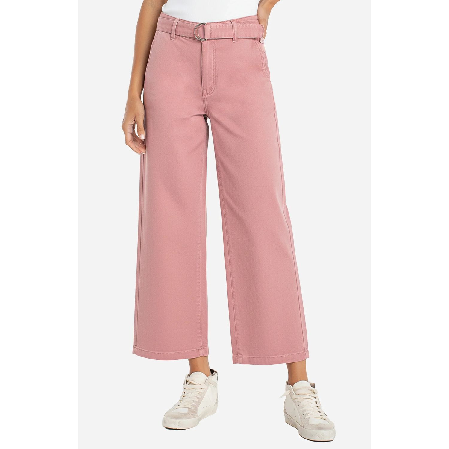 Liverpool Misty Blush Stride Wide Leg Jean