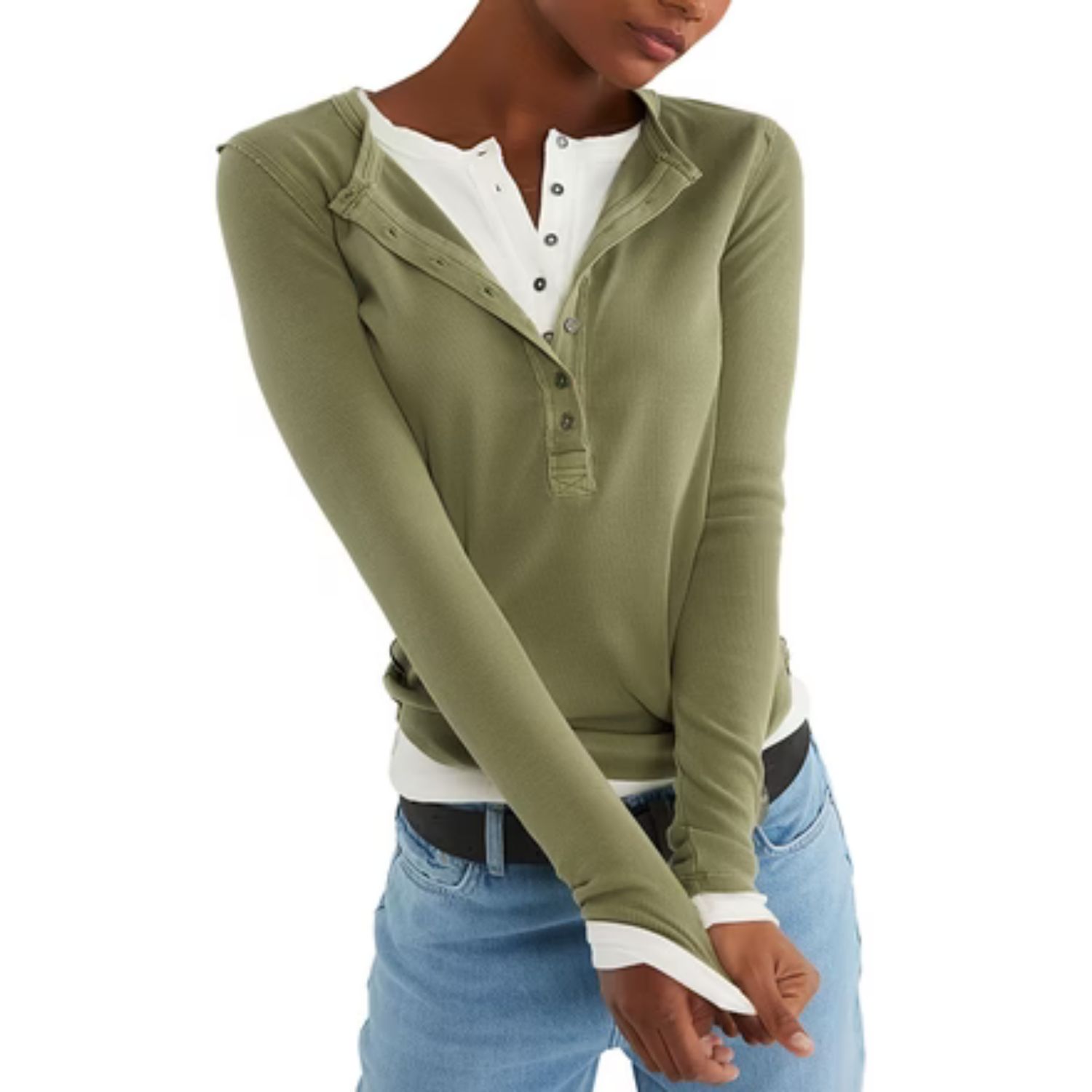 Free People  Jamie Henley Long Sleeve