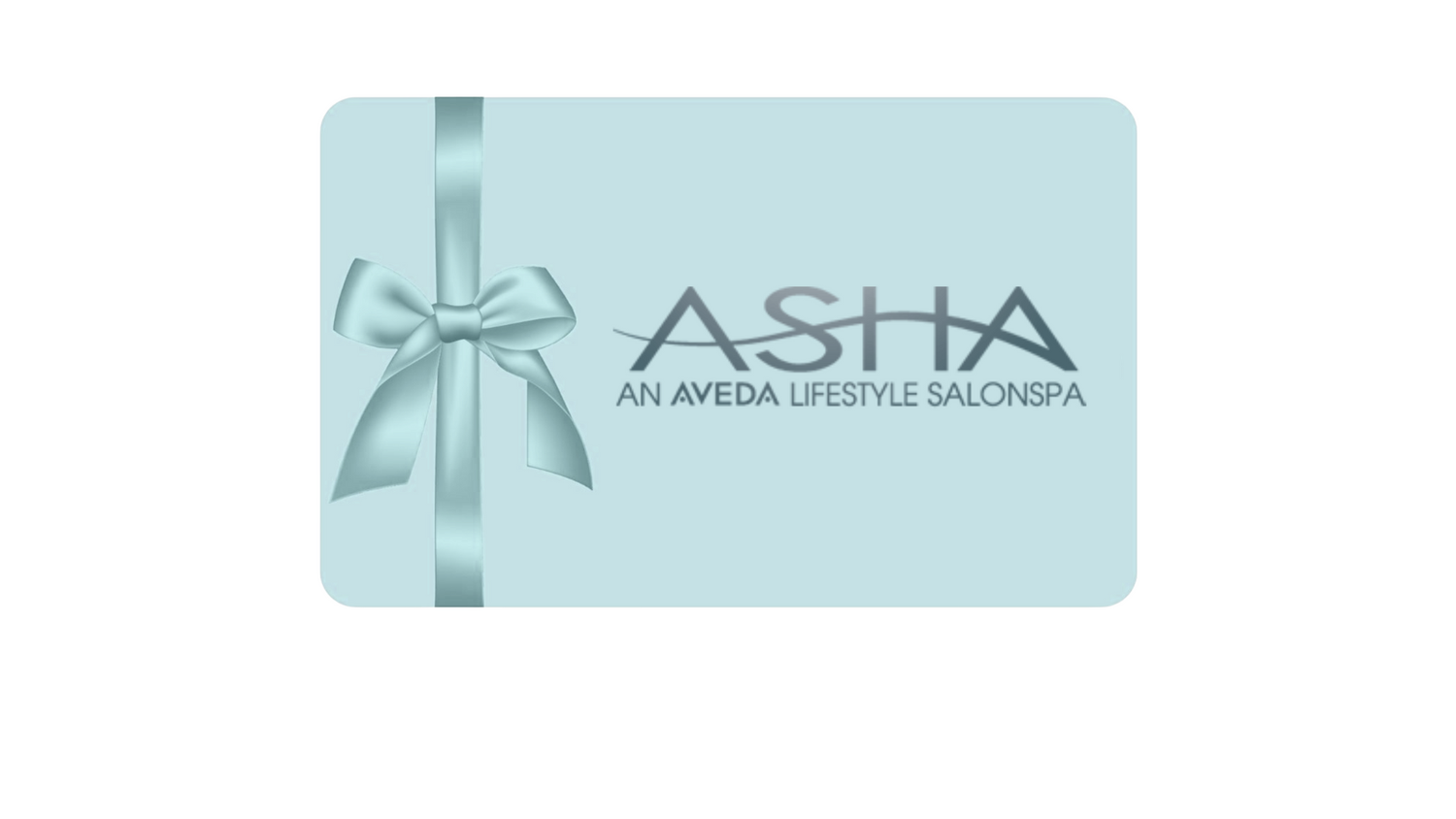 Asha SalonSpa Gift Card (Custom Amount)