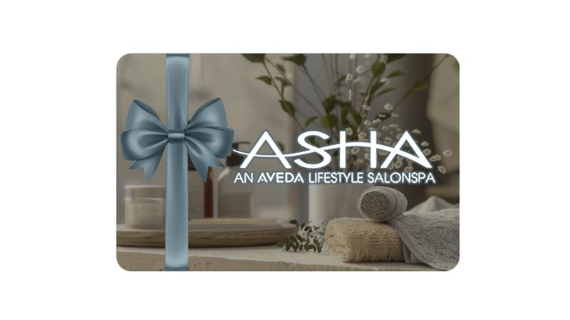 Asha SalonSpa Gift Card (Custom Amount)