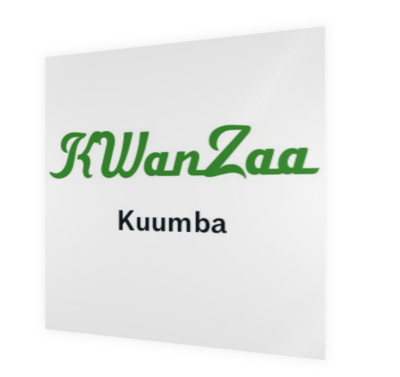 Kwanzaa Celebration. Day 6 is (Kuumba) meaning  Creativity.