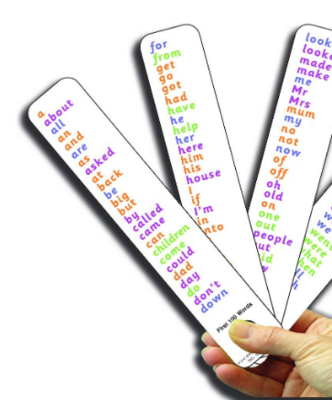 High-Frequency word fan Phase 2-5