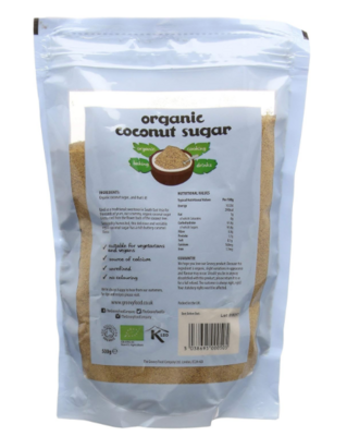 ​Organic Coconut Sugar with a butter caramel flavour