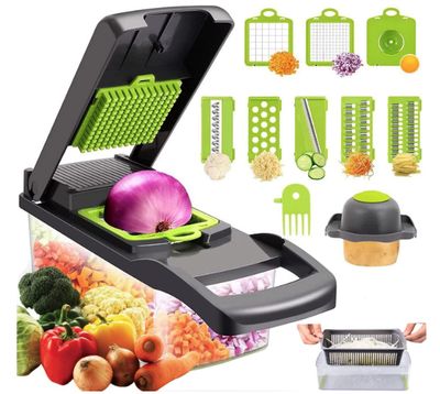Vegetable Mandoline Chopper, Slicer, Dicer and Cutter