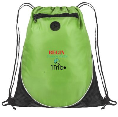 Drawstring Premium Backpack. Showcase your style.