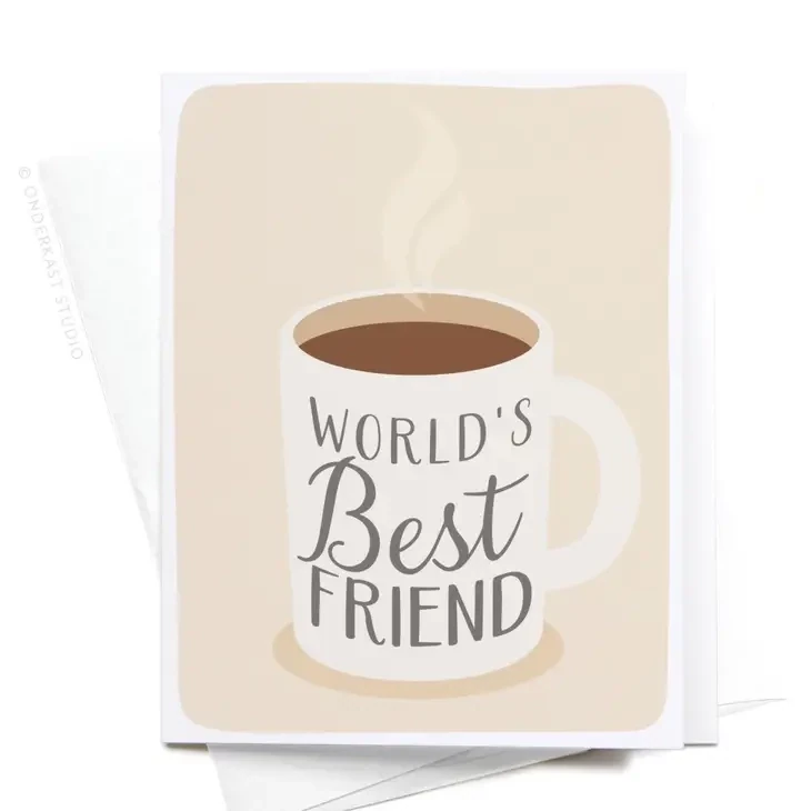 World&#39;s Best Friend Greeting Card