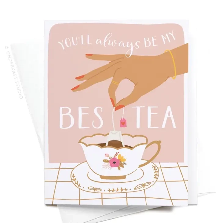 You&#39;ll Always Be My Bestea Greeting Card, Light
