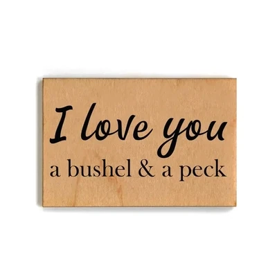I Love You A Bushel And A Peck, Magnet