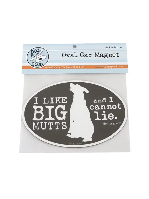 Car Magnet, I Like Big Mutts