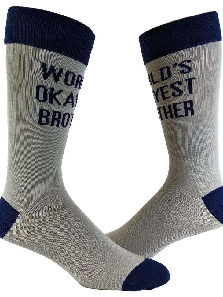 Socks, World's Okayest Brother, Mens