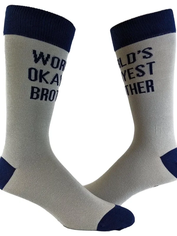 Socks, World&#39;s Okayest Brother, Mens