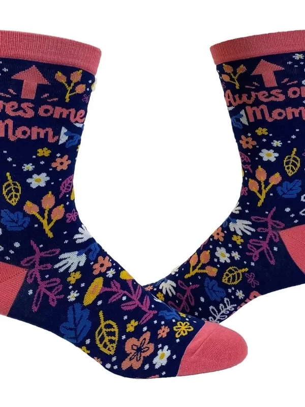 Socks, Awesome Mom, Women
