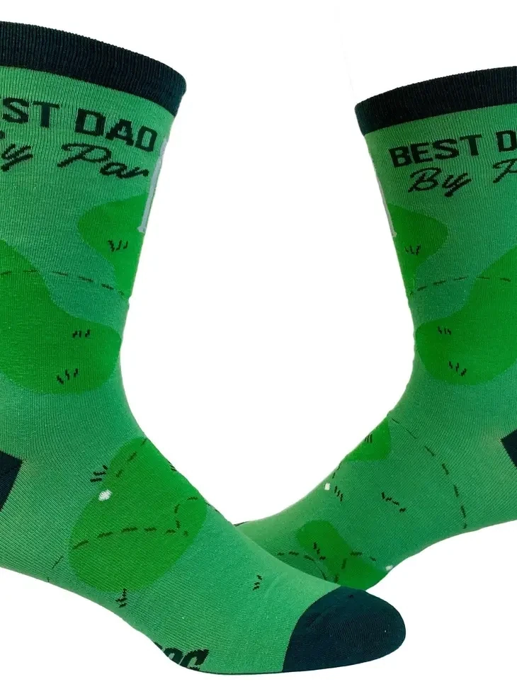 Socks, Best Dad By Par, Men