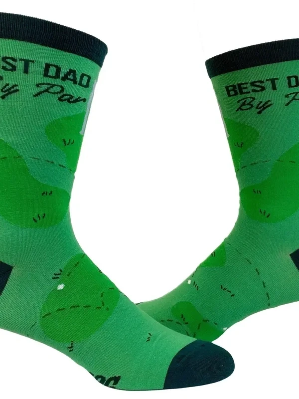 Socks, Best Dad By Par, Men