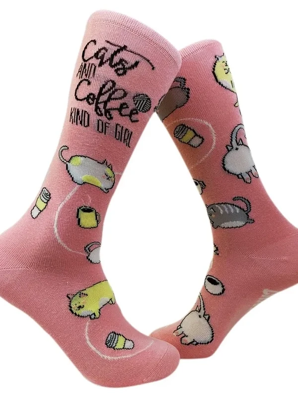 Socks, Cats And Coffee Kind Of Girl, Women