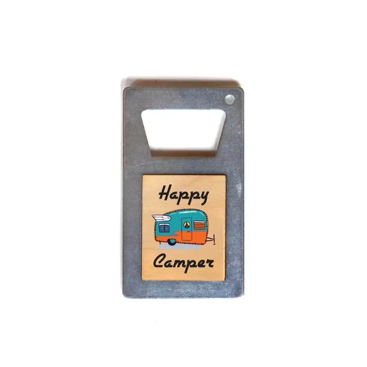 Happy Camper Beer Bottle Opener