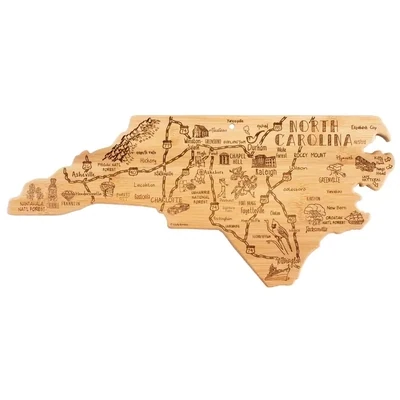 North Carolina Shaped Cutting Board