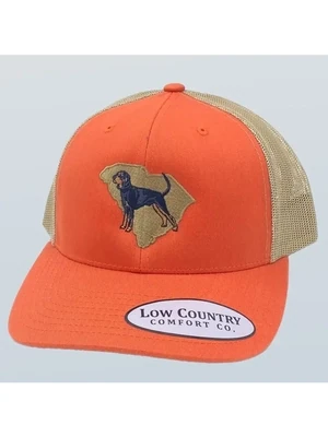 South Carolina Black Dog Orange/Khaki Hat