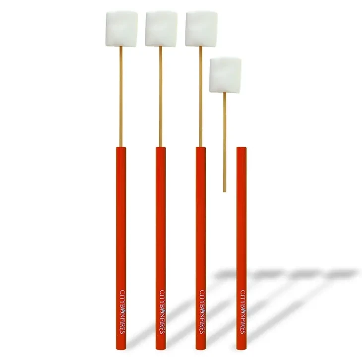 Portable Reusable Skewer 4 Pack