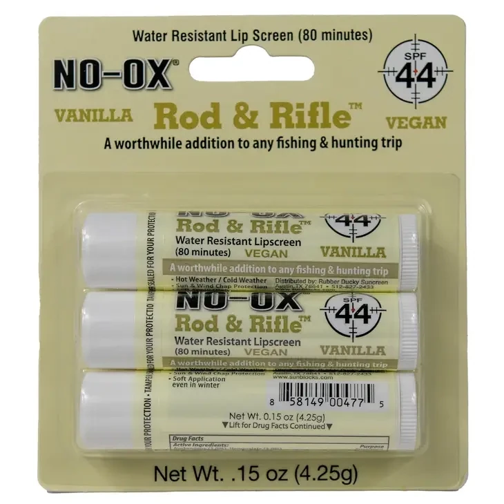 Rod &amp; Rifle SPF 44 Lip Sunscreen 3-pack blister card
