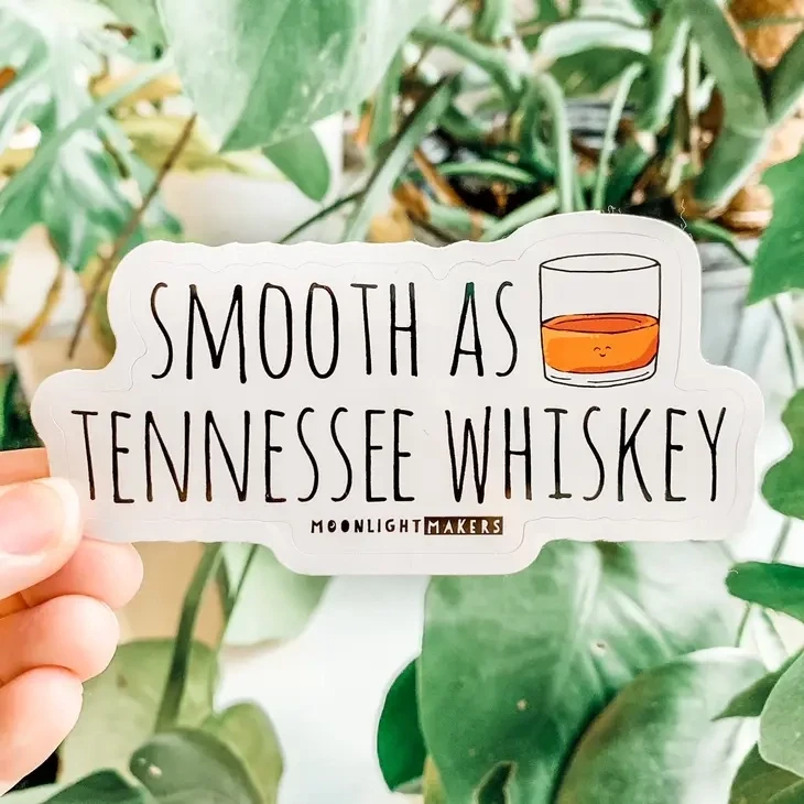 Smooth As Tennessee Whiskey Sticker
