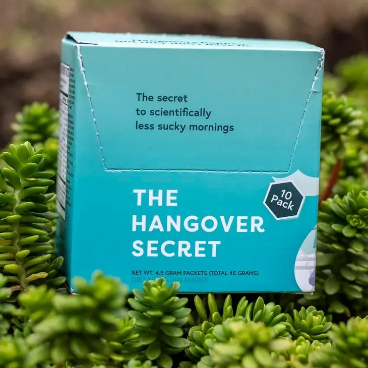 Hydration Drink, Vitamin Detox, Hangover Secret, 10 pack