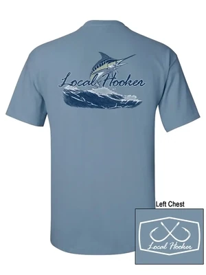 Local Hooker Fishing Tee