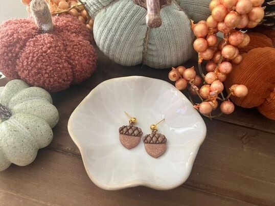 Squeeze the Clay Earrings- Fall
