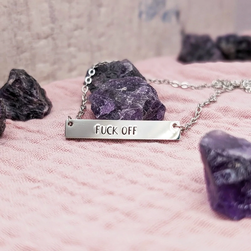Fuck Off Necklace
