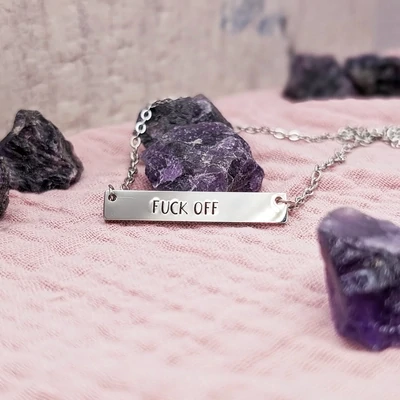 Fuck Off Necklace