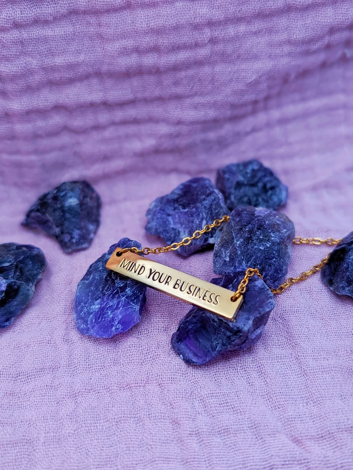 Mind Your Business Necklace