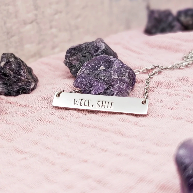 Well, Shit Necklace