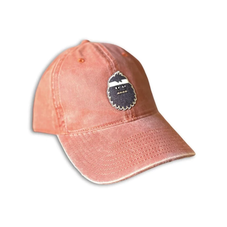 Bigfoot Patch Hat, Color: Orange