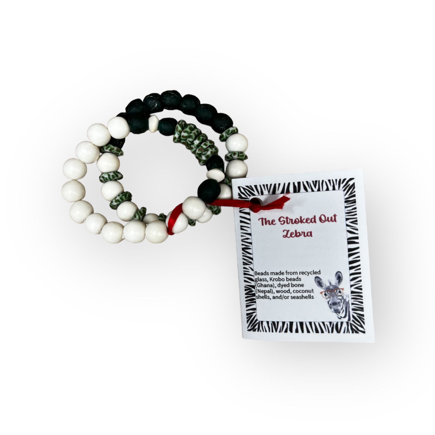 Earth Green and Emerald Green Handmade Bracelet