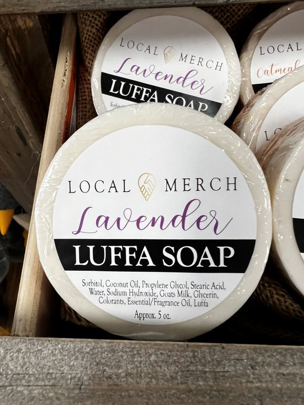 Lavender Luffa Soap