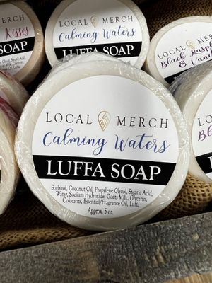 Calming Waters Luffa Soap