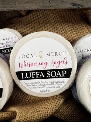 Whispering Angels Luffa Soap