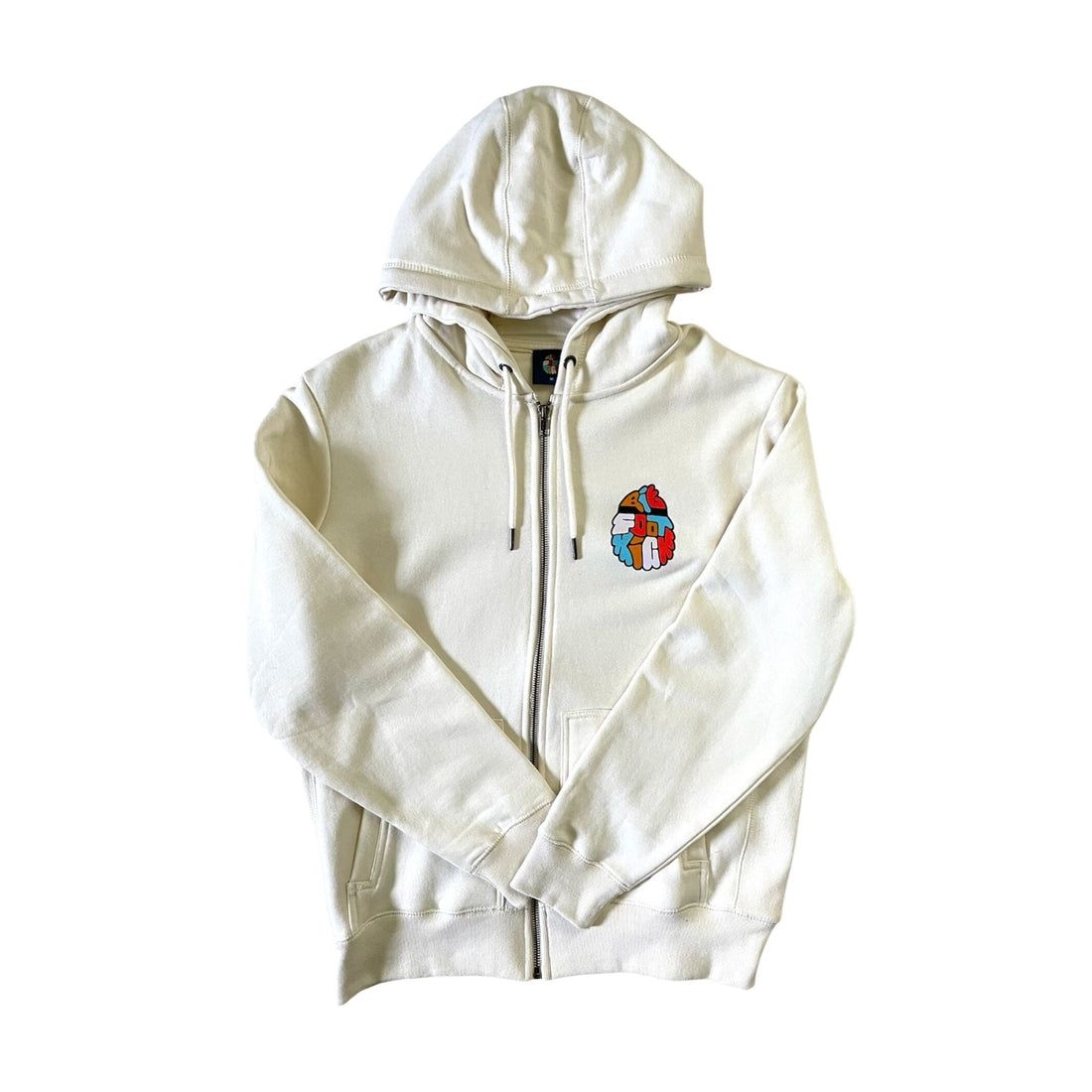 Zip Up Logo Hoodie