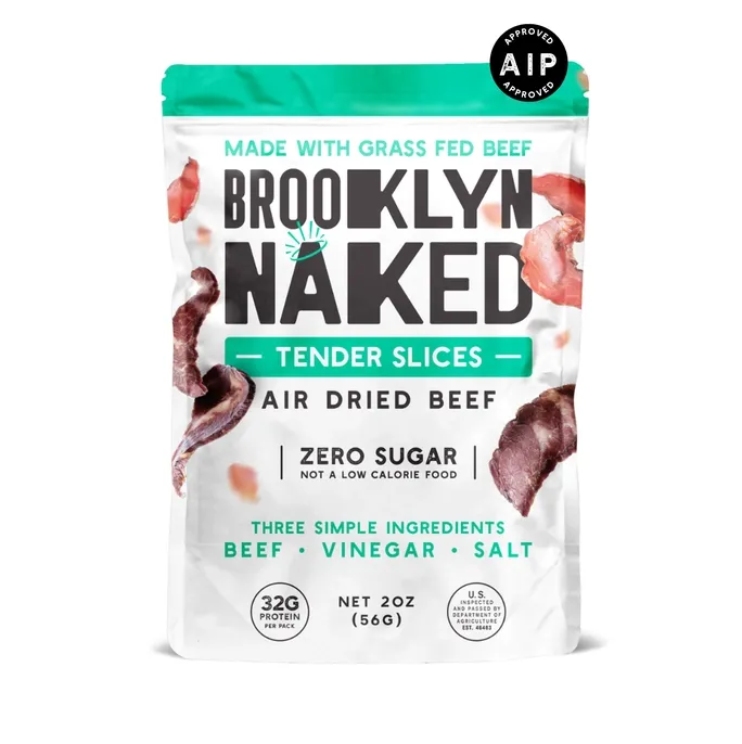 2oz Grass Fed Brooklyn Biltong Naked (Jerky, Air dried Beef)