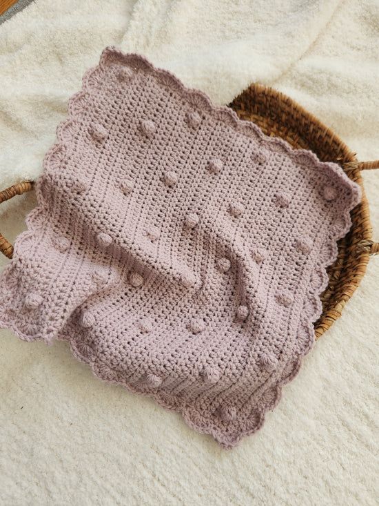 Bobble Lovey Blanket