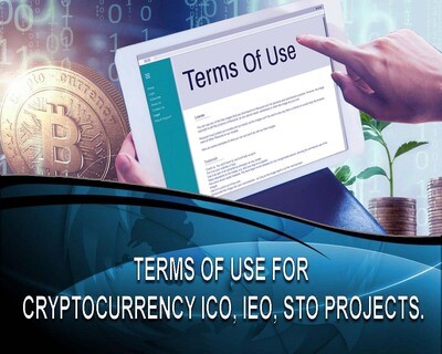 Terms of use for cryptocurrency and blockchain projects.