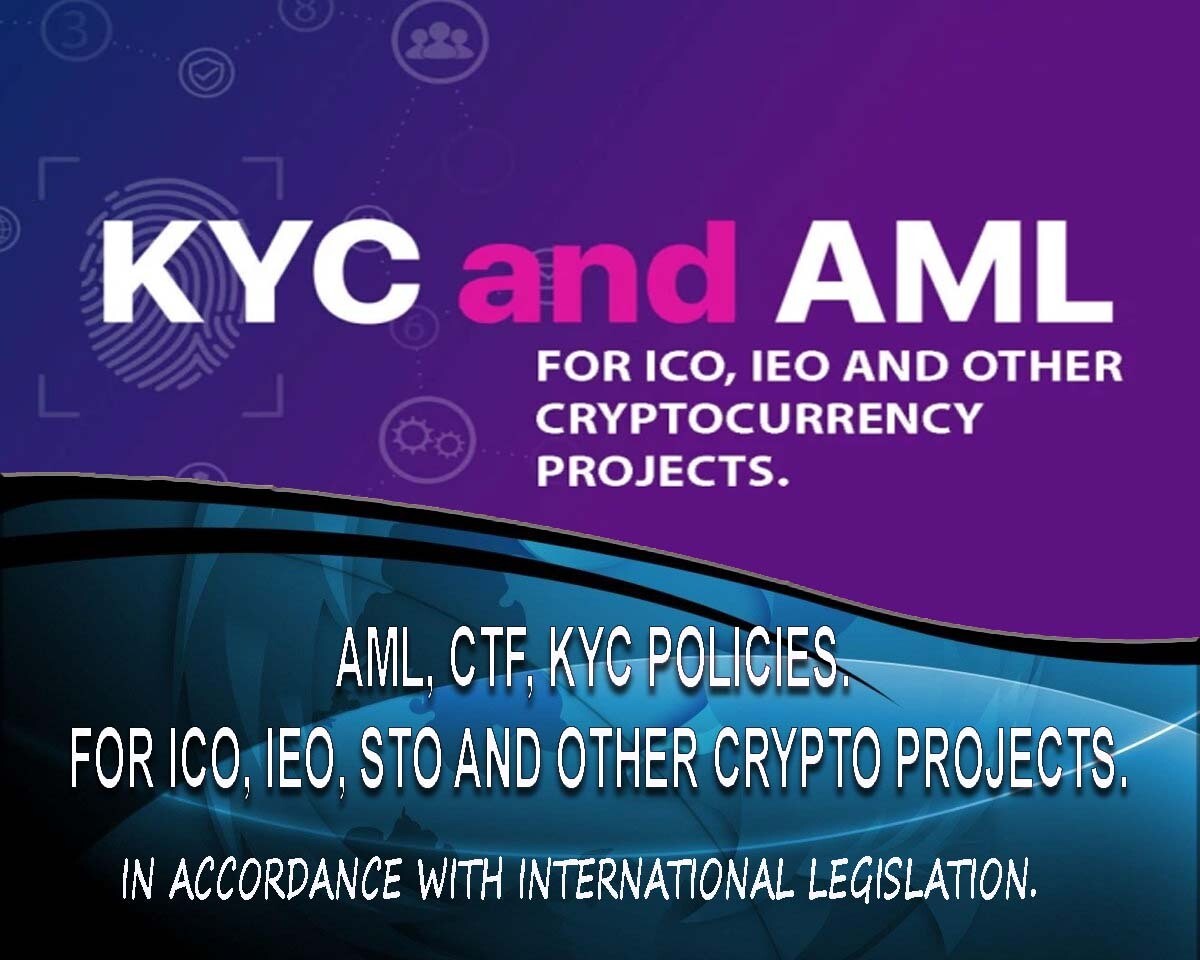 AML, CTF, KYC policy. For ICO, IEO, STO and crypto projects.
