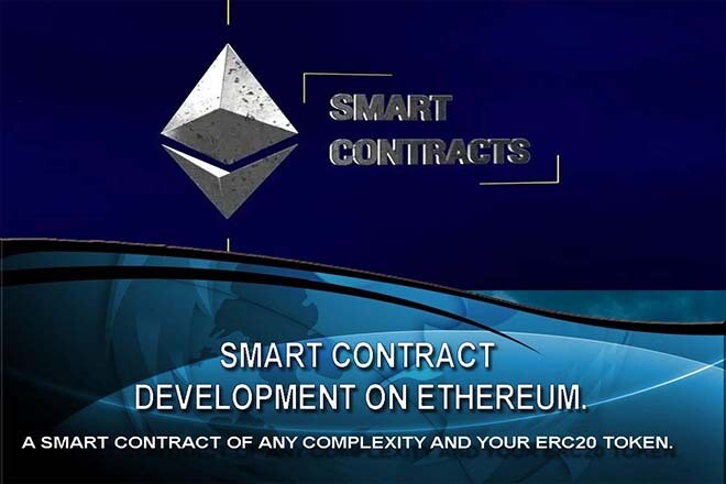 Smart contract and ERC 20 ETH standard token, classic options.