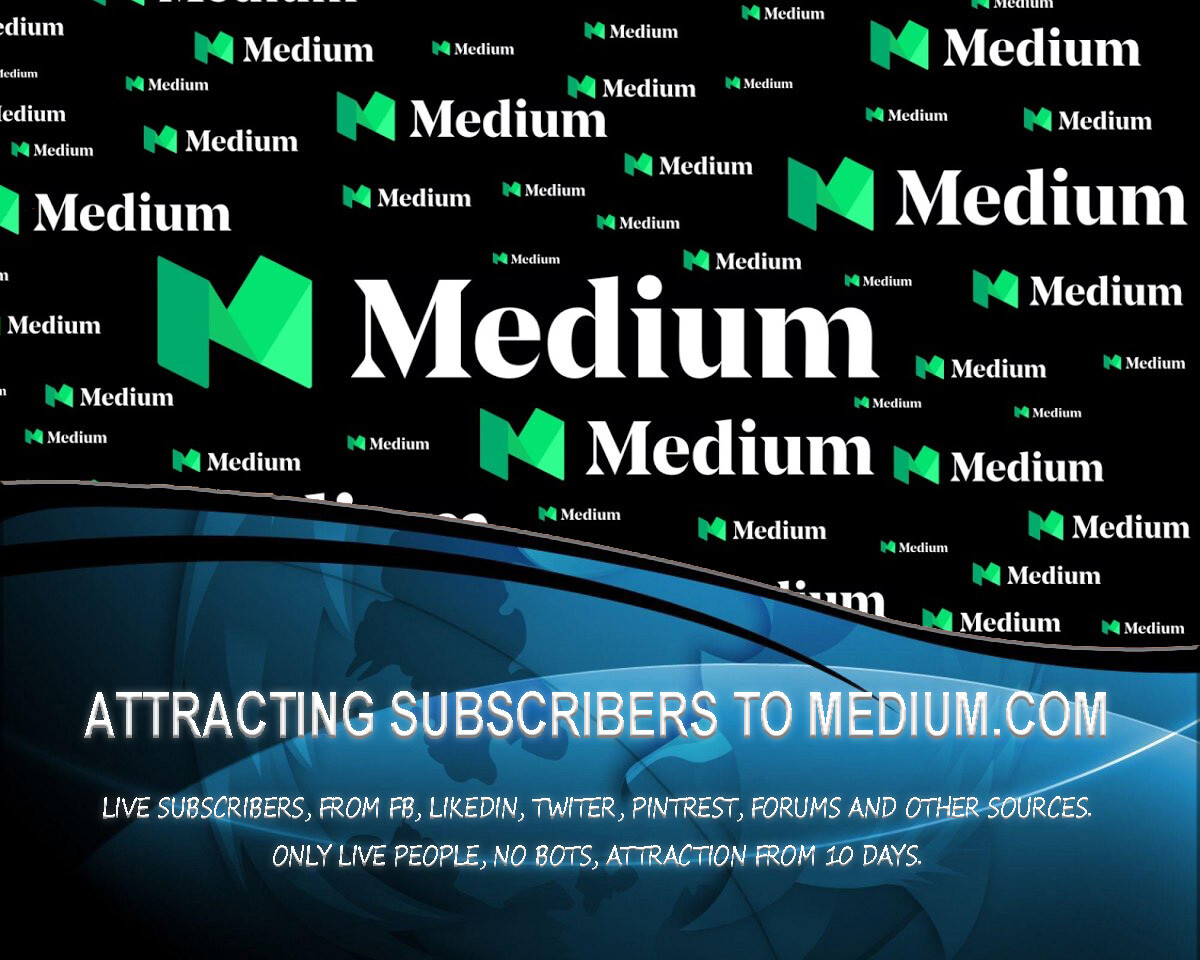 Medium.com subscribers for cryptocurrency and financial projects.