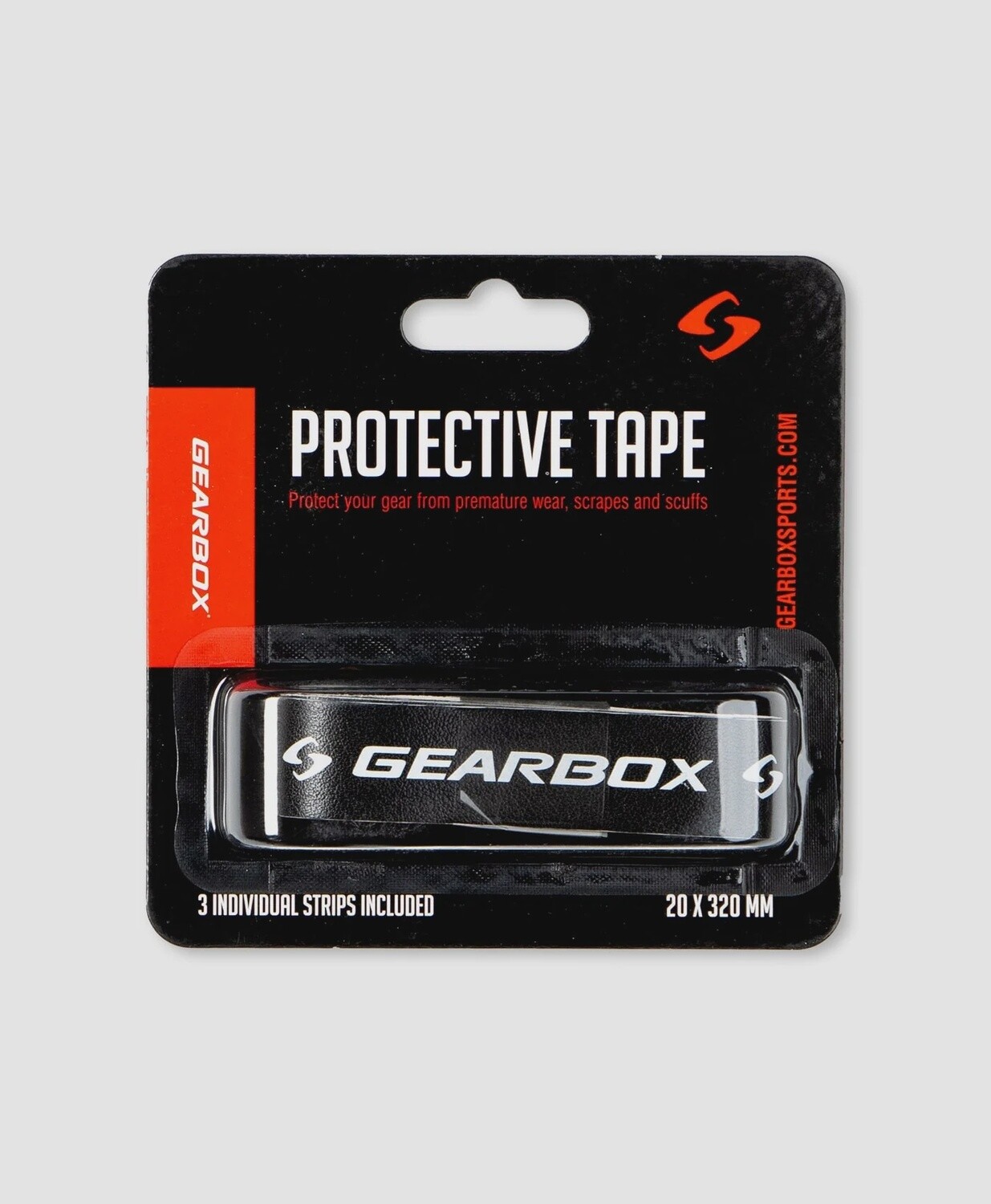 Gearbox Protective Tape, Color: Black, Size: 20 x 320 mm (Carbon Fiber Paddles)
